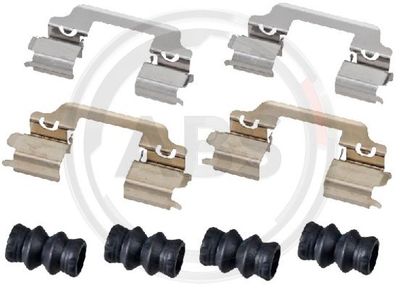 Accessory Kit, disc brake pad A.B.S. 1861Q