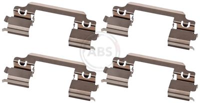 Accessory Kit, disc brake pad A.B.S. 1871Q