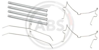 Accessory Kit, disc brake pad A.B.S. 1885Q