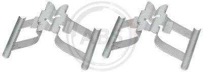 Accessory Kit, disc brake pad A.B.S. 1898Q
