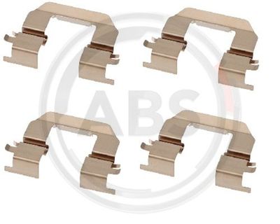 Accessory Kit, disc brake pad A.B.S. 2004Q