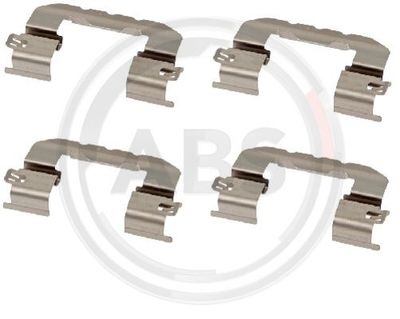 Accessory Kit, disc brake pad A.B.S. 2007Q
