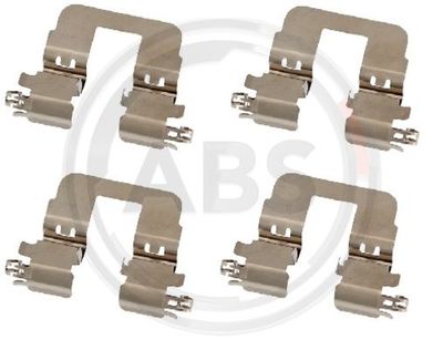 Accessory Kit, disc brake pad A.B.S. 2009Q