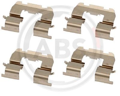 Accessory Kit, disc brake pad A.B.S. 2016Q