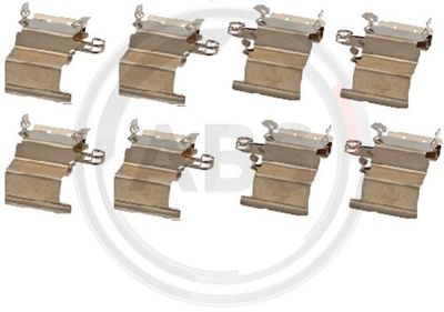 Accessory Kit, disc brake pad A.B.S. 2019Q