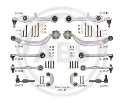 Repair Kit, control arm A.B.S. 219900