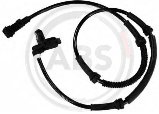A.B.S. 30076 Sensor, wheel speed