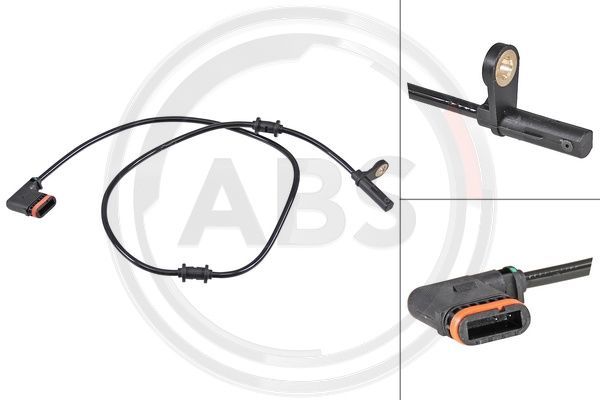 A.B.S. 30079 Sensor, wheel speed