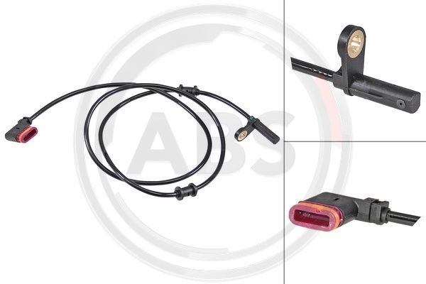 A.B.S. 30080 Sensor, wheel speed