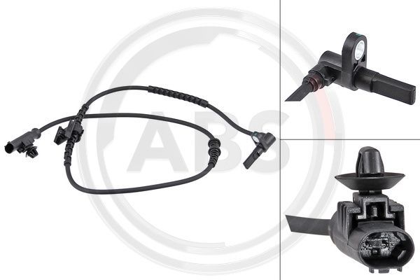 A.B.S. 30103 Sensor, wheel speed