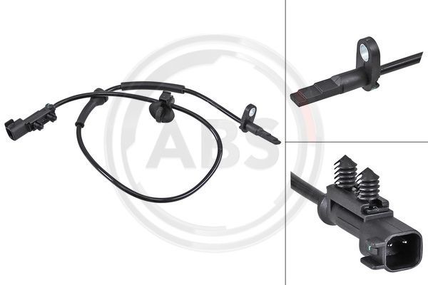 A.B.S. 30104 Sensor, wheel speed