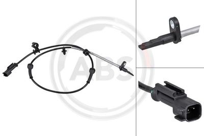 Sensor, wheel speed A.B.S. 30105