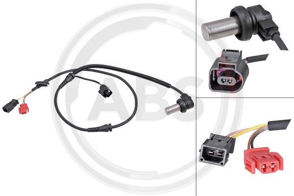 A.B.S. 30122 Sensor, wheel speed