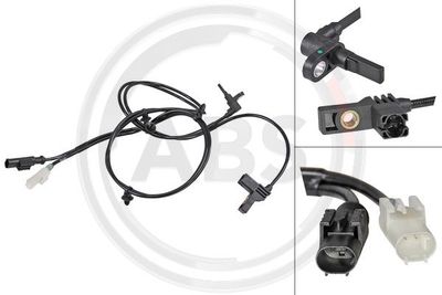 Sensor, wheel speed A.B.S. 30163