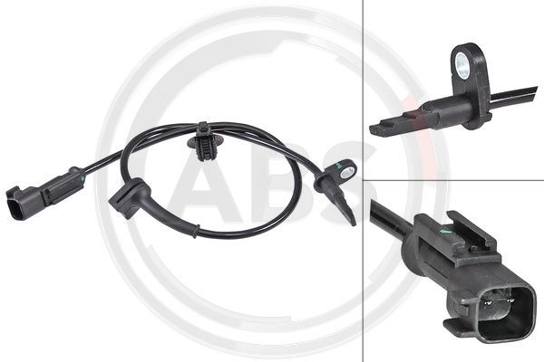 A.B.S. 30169 Sensor, wheel speed
