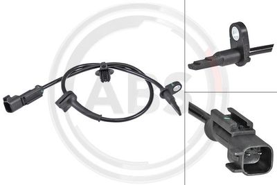 Sensor, wheel speed A.B.S. 30169