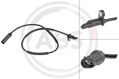 Sensor, wheel speed A.B.S. 30174