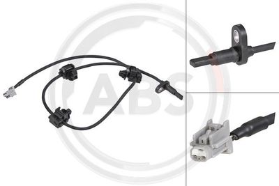 Sensor, wheel speed A.B.S. 30175