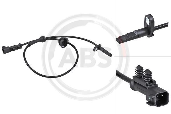 A.B.S. 30180 Sensor, wheel speed