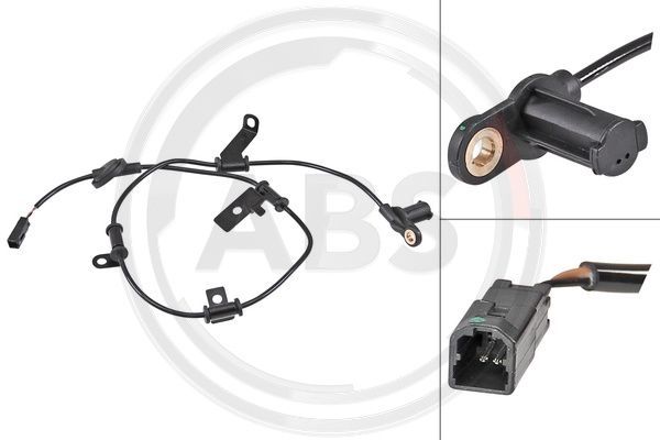 A.B.S. 30192 Sensor, wheel speed