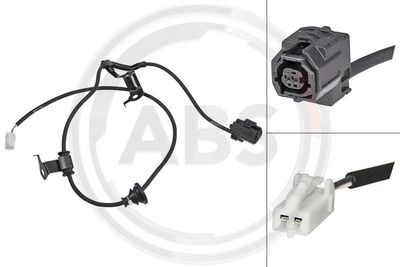 Sensor, wheel speed A.B.S. 30195