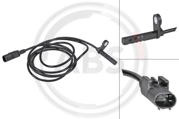 A.B.S. 30202 Sensor, wheel speed
