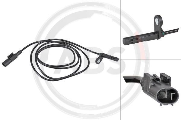 A.B.S. 30203 Sensor, wheel speed