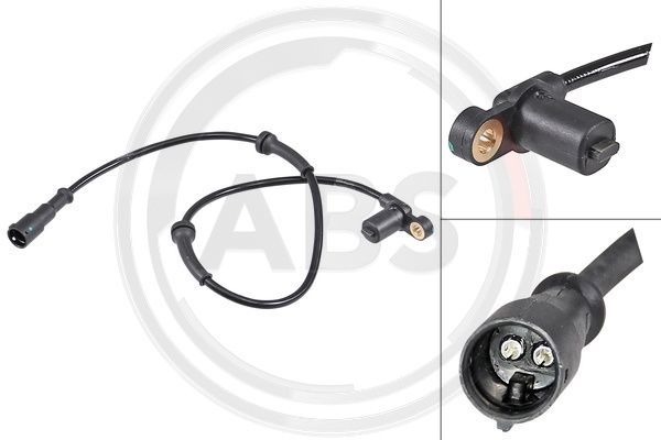 A.B.S. 30204 Sensor, wheel speed