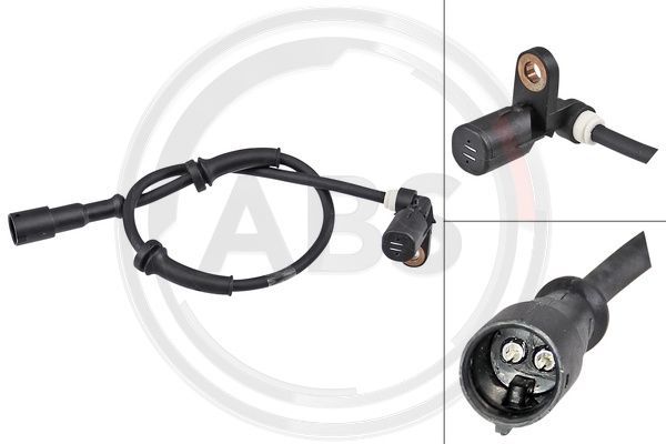 A.B.S. 30205 Sensor, wheel speed