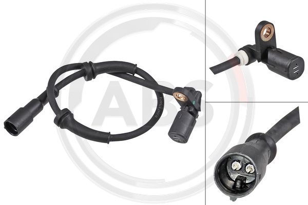 A.B.S. 30206 Sensor, wheel speed