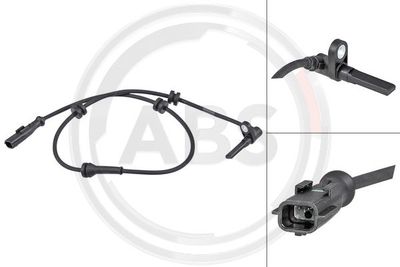 Sensor, wheel speed A.B.S. 30207