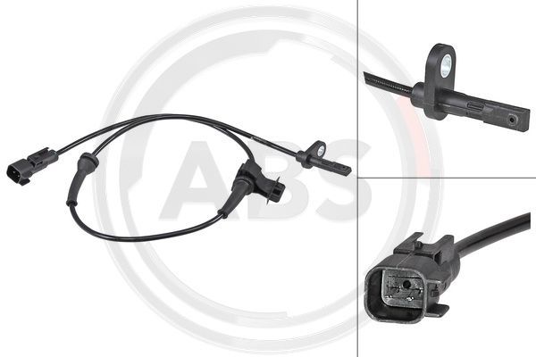 A.B.S. 30216 Sensor, wheel speed