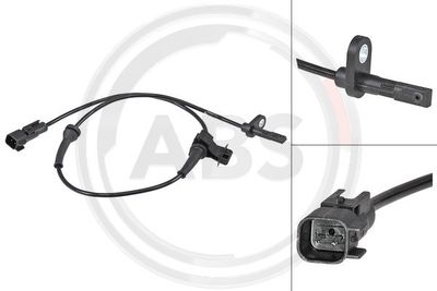 Sensor, wheel speed A.B.S. 30216