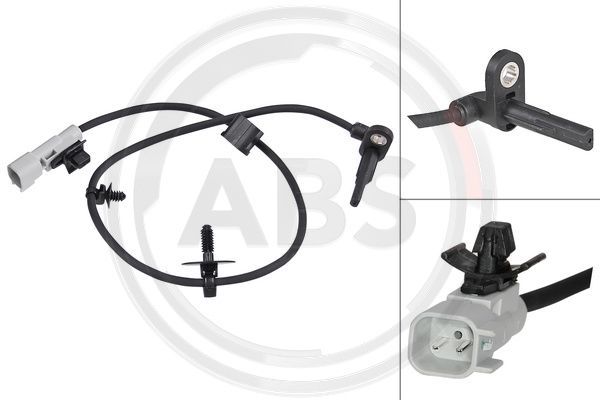 A.B.S. 30223 Sensor, wheel speed