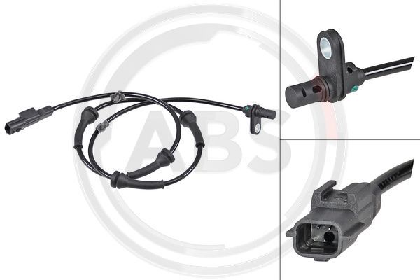 A.B.S. 30224 Sensor, wheel speed