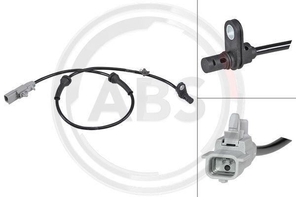 A.B.S. 30225 Sensor, wheel speed