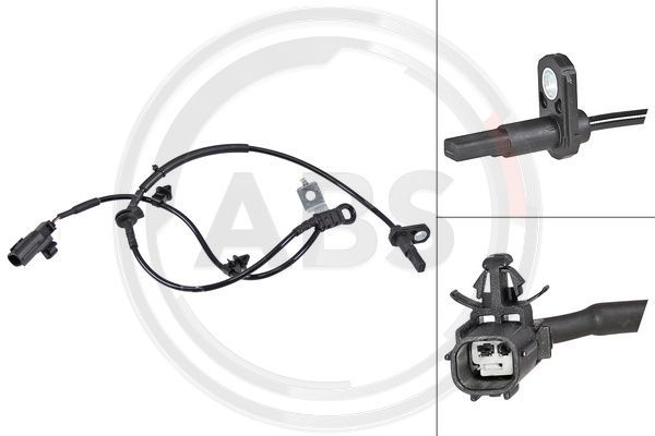 A.B.S. 30235 Sensor, wheel speed