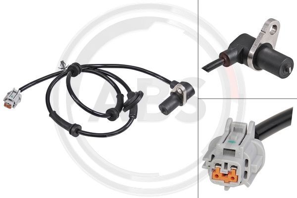 A.B.S. 30540 Sensor, wheel speed