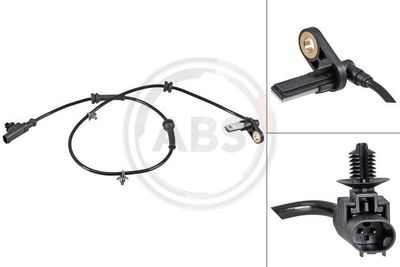 Sensor, wheel speed A.B.S. 30728