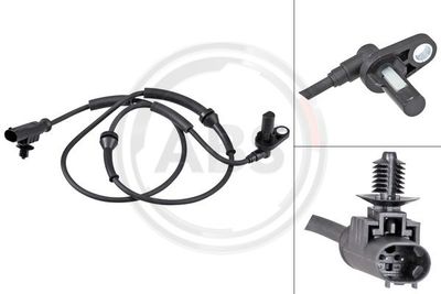Sensor, wheel speed A.B.S. 30806
