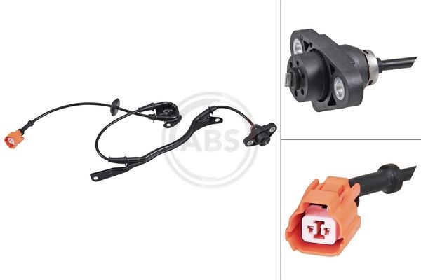 A.B.S. 30835 Sensor, wheel speed