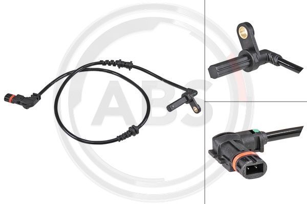 A.B.S. 30846 Sensor, wheel speed