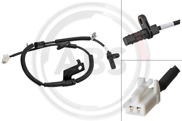 A.B.S. 30880 Sensor, wheel speed