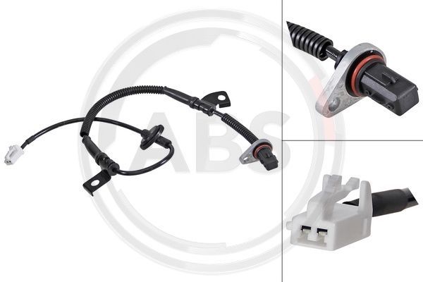 A.B.S. 30911 Sensor, wheel speed