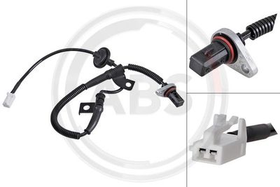 Sensor, wheel speed A.B.S. 30912