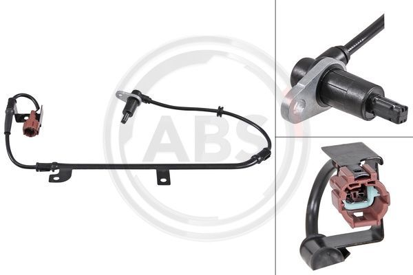 A.B.S. 30989 Sensor, wheel speed