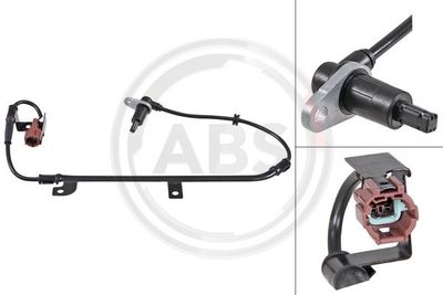Sensor, wheel speed A.B.S. 30989