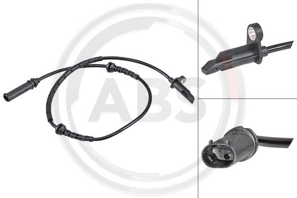 A.B.S. 31056 Sensor, wheel speed