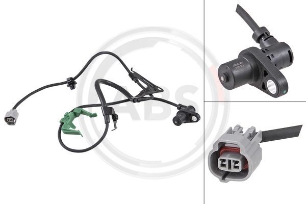 A.B.S. 31074 Sensor, wheel speed