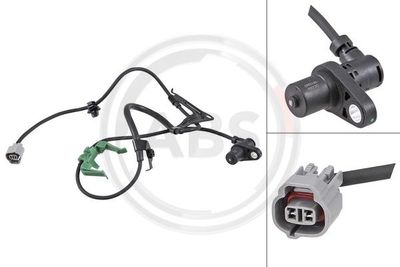 Sensor, wheel speed A.B.S. 31074